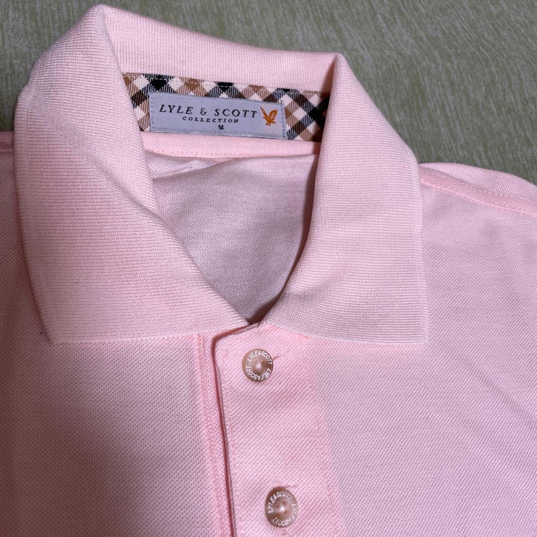 新品　LYLE&SCOTT ライル&スコットポロシャツ　 ワンポイント刺繍ロゴ — image 3