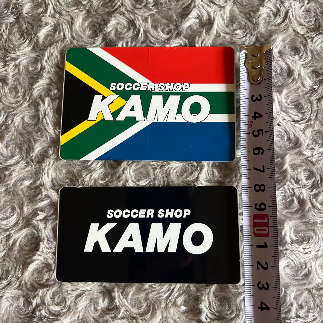 サッカーショップ KAMO ステッカー 2枚 レア — image 3