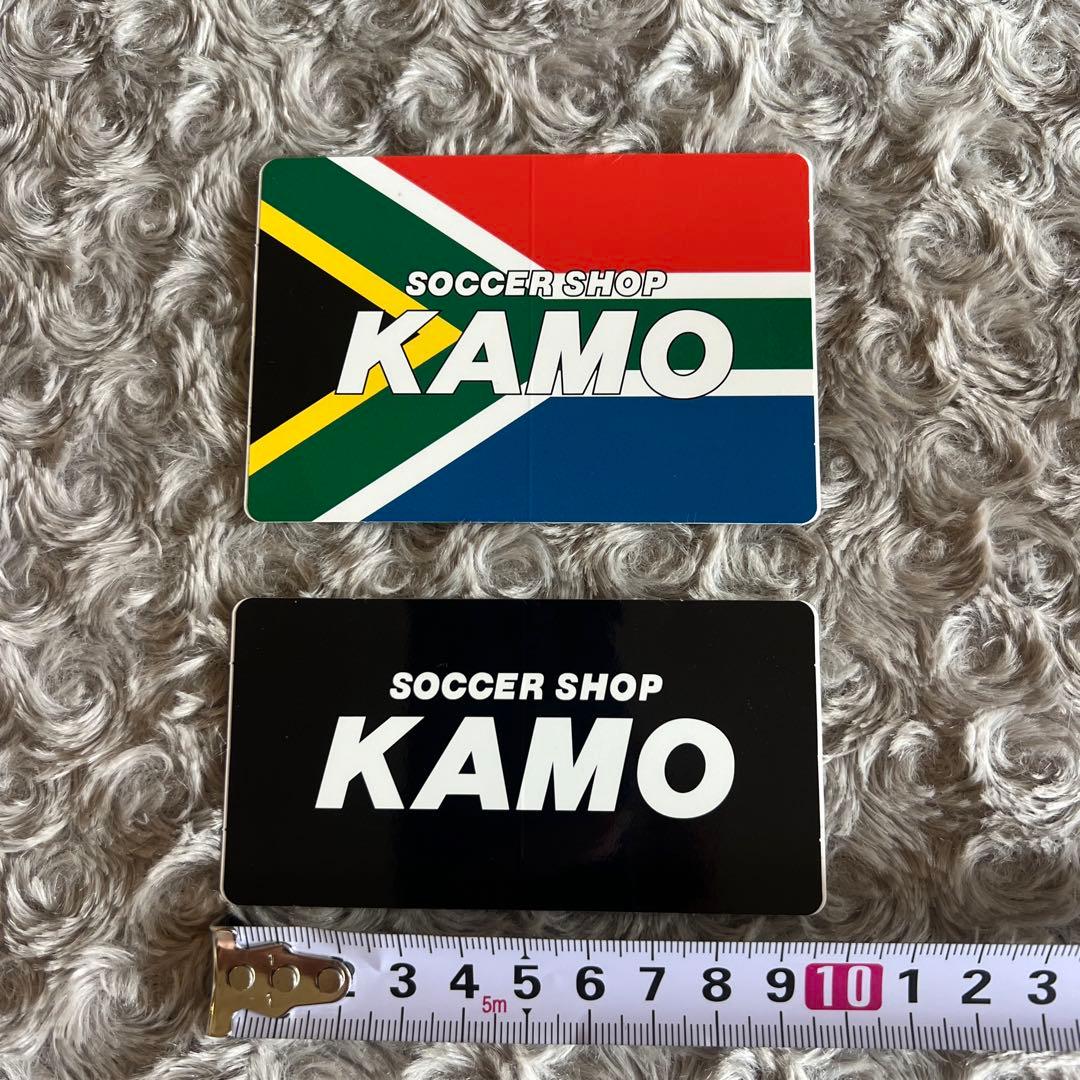 サッカーショップ KAMO ステッカー 2枚 レア — image 4