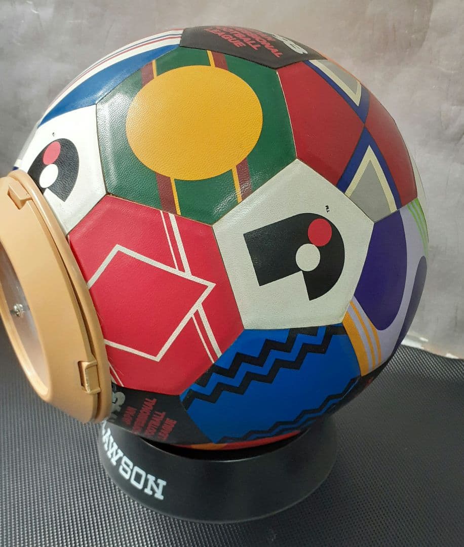 日本プロサッカーリーグ開幕1993年 ローソン限定時計付きサッカーボール訳あり — image 2