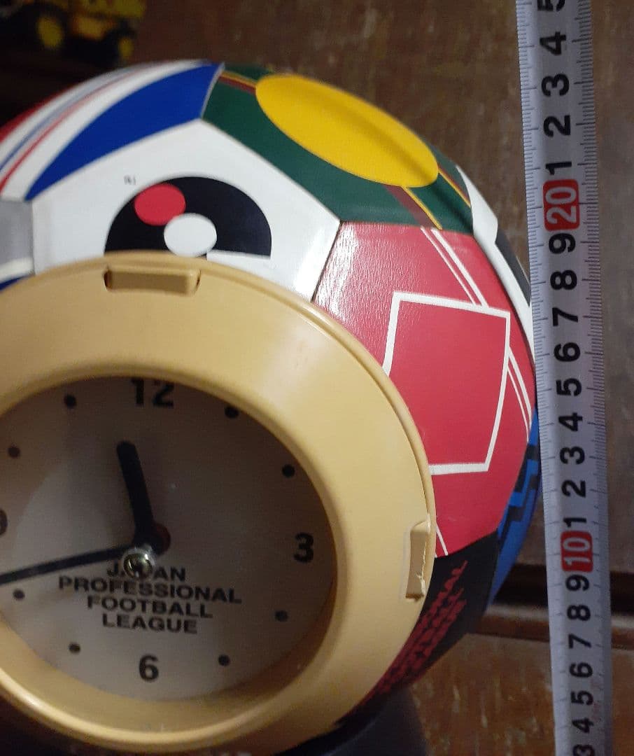 日本プロサッカーリーグ開幕1993年 ローソン限定時計付きサッカーボール訳あり — image 4