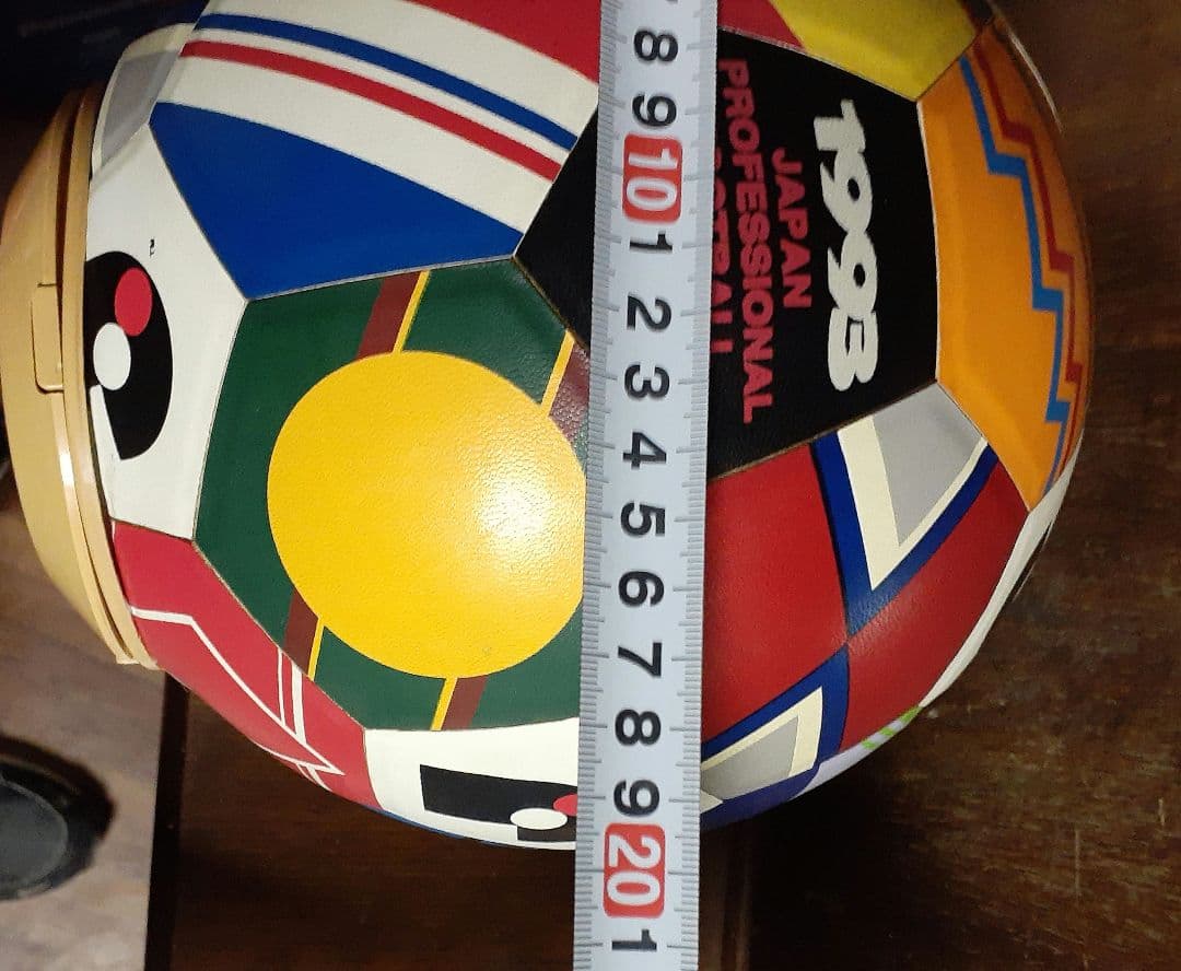 日本プロサッカーリーグ開幕1993年 ローソン限定時計付きサッカーボール訳あり — image 5