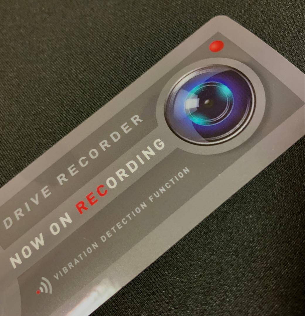 NEW. 菊紋 ドライブレコーダーステッカー ダークグレー 1枚 — image 3