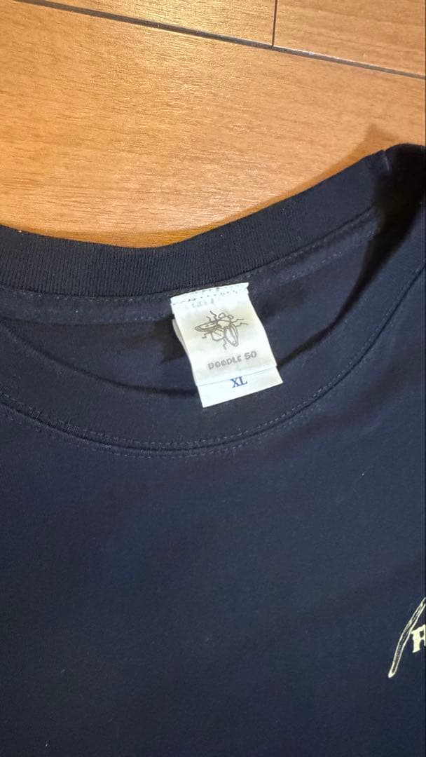 Doodle50 ブラック Tシャツ XL — image 3