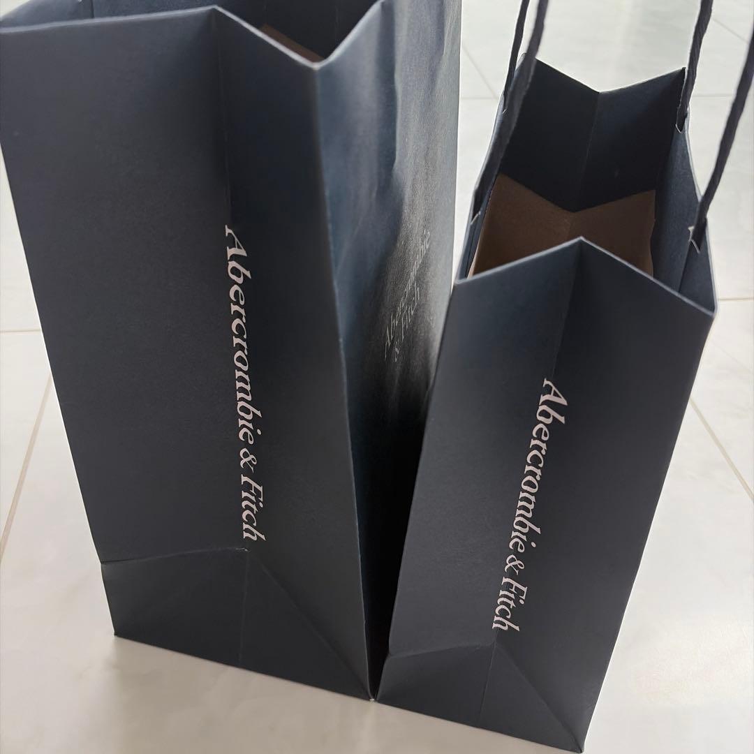 アバクロンビー&フィッチ ショッパー 紙袋 ２枚セット — image 2