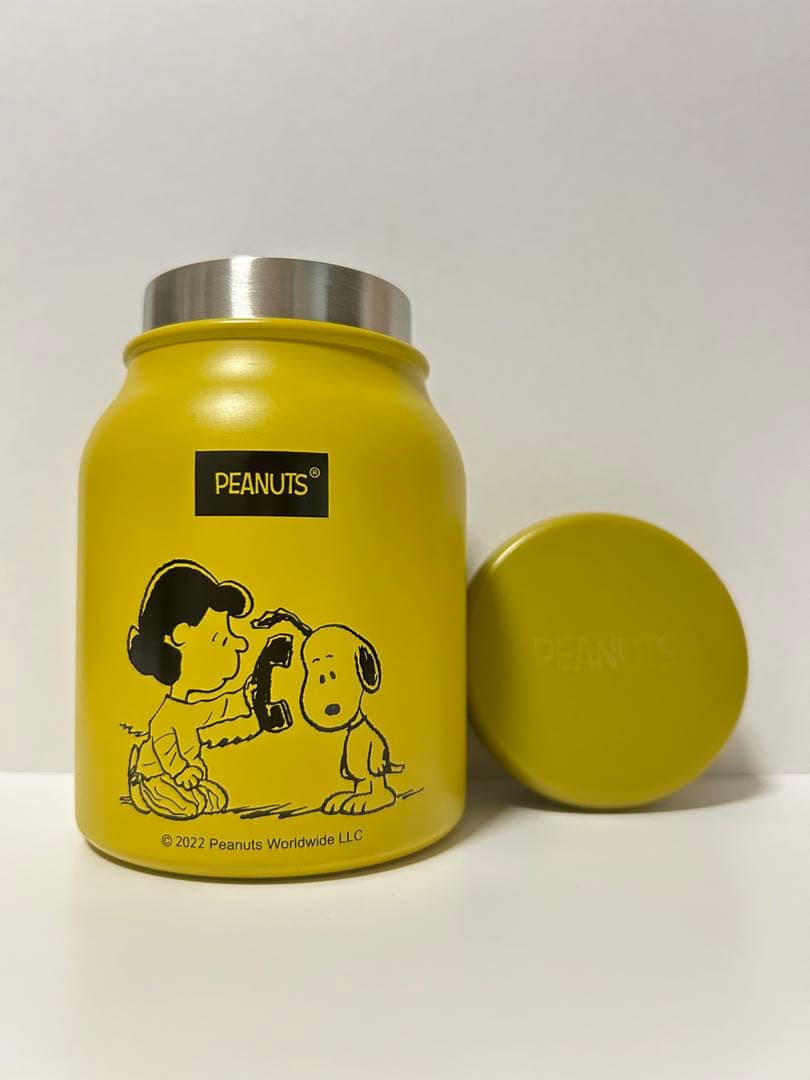 PEANUTS スヌーピー スープジャー イエロー 新品未使用 箱なし — image 5
