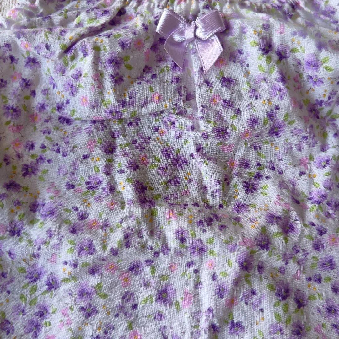 bebe reduction 花柄ワンピース パープル Sサイズ — image 2