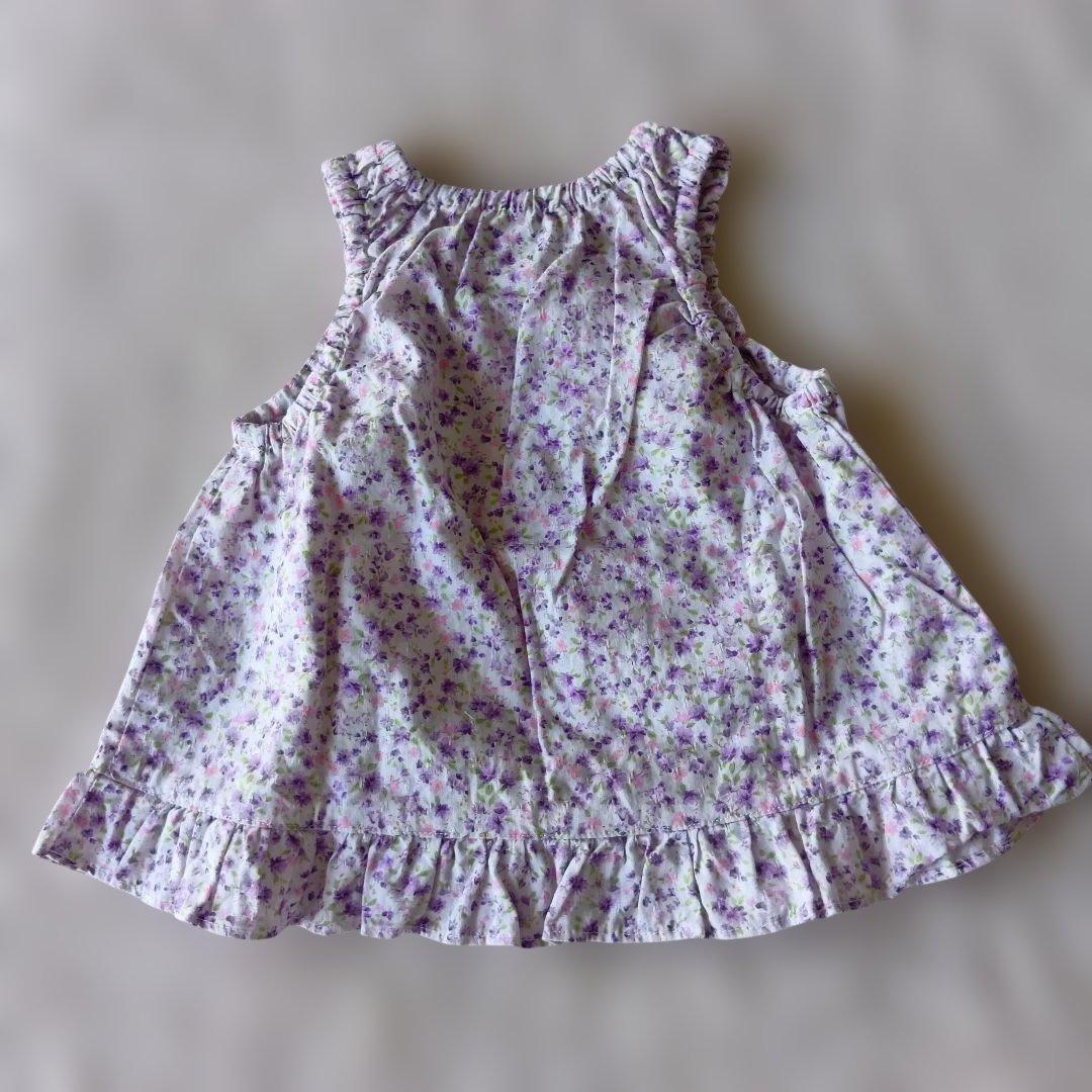 bebe reduction 花柄ワンピース パープル Sサイズ — image 4