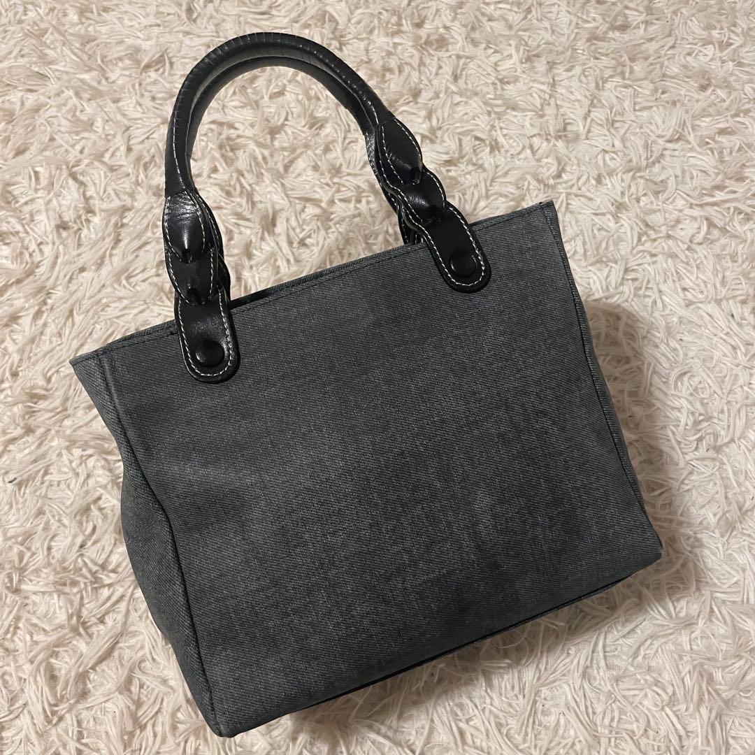 【美品】キタムラ デニム ハンドバッグ — image 2