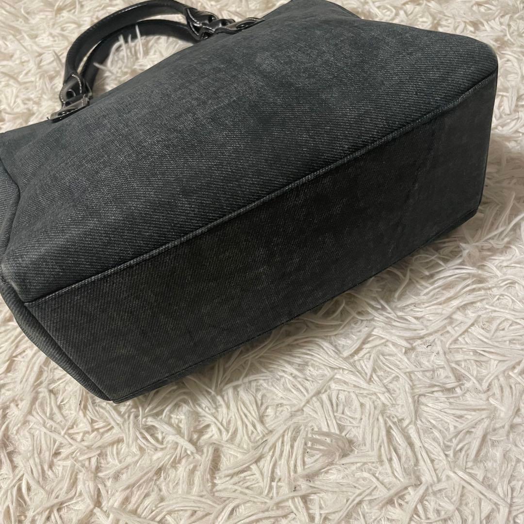 【美品】キタムラ デニム ハンドバッグ — image 3