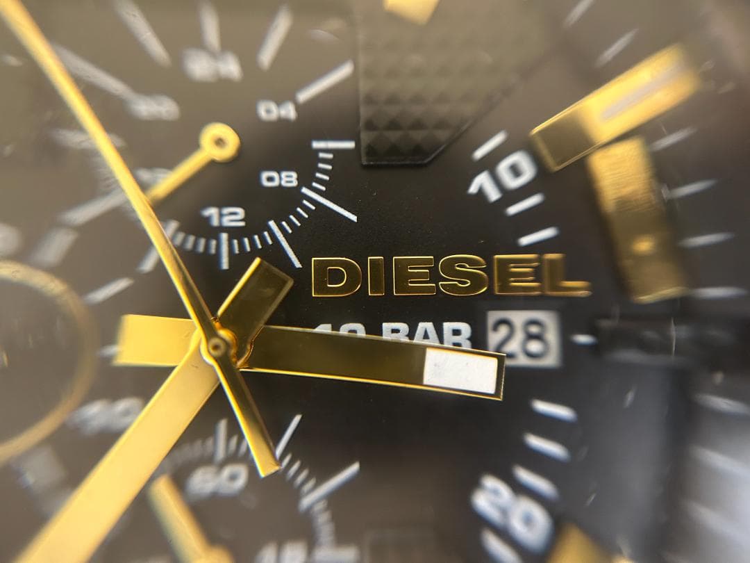 DIESEL クロノグラフ ゴールドカラー 腕時計 ＋OLEVS メンズ腕時計 — image 5