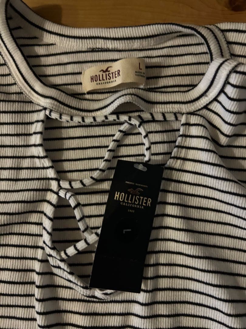 Hollister 長袖 ボーダー カットソー Lサイズ — image 2