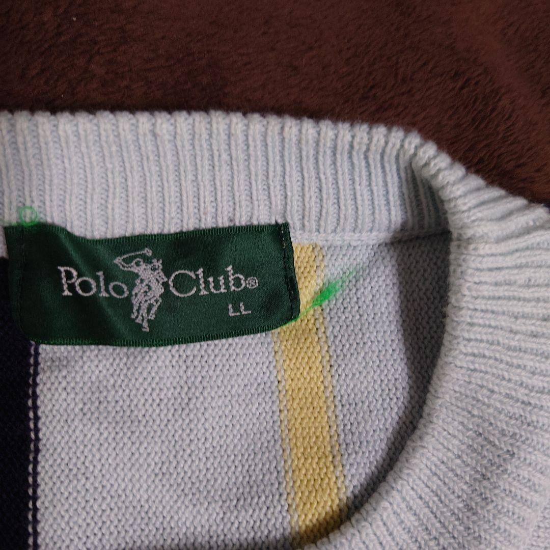 Polo Club ストライプ柄 ニットセーター LLサイズ — image 2