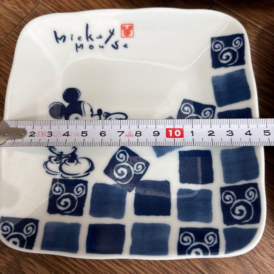 Disney Mickey Mouse 角皿 5枚セット 和風デザイン — image 2