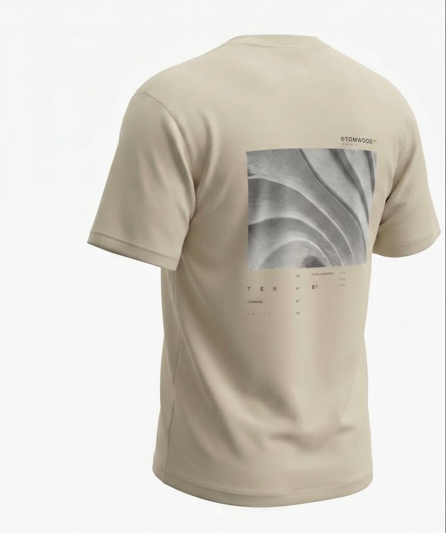 美品 TOMWOOD バックプリント Tシャツ Lサイズ ユナイテッドアローズ — image 3