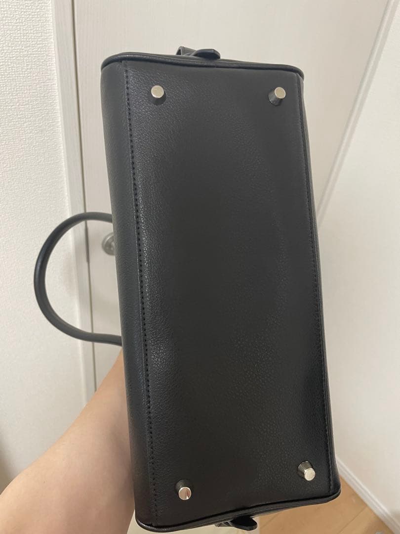 Dunst 黒 レザーハンドバッグ　small — image 5