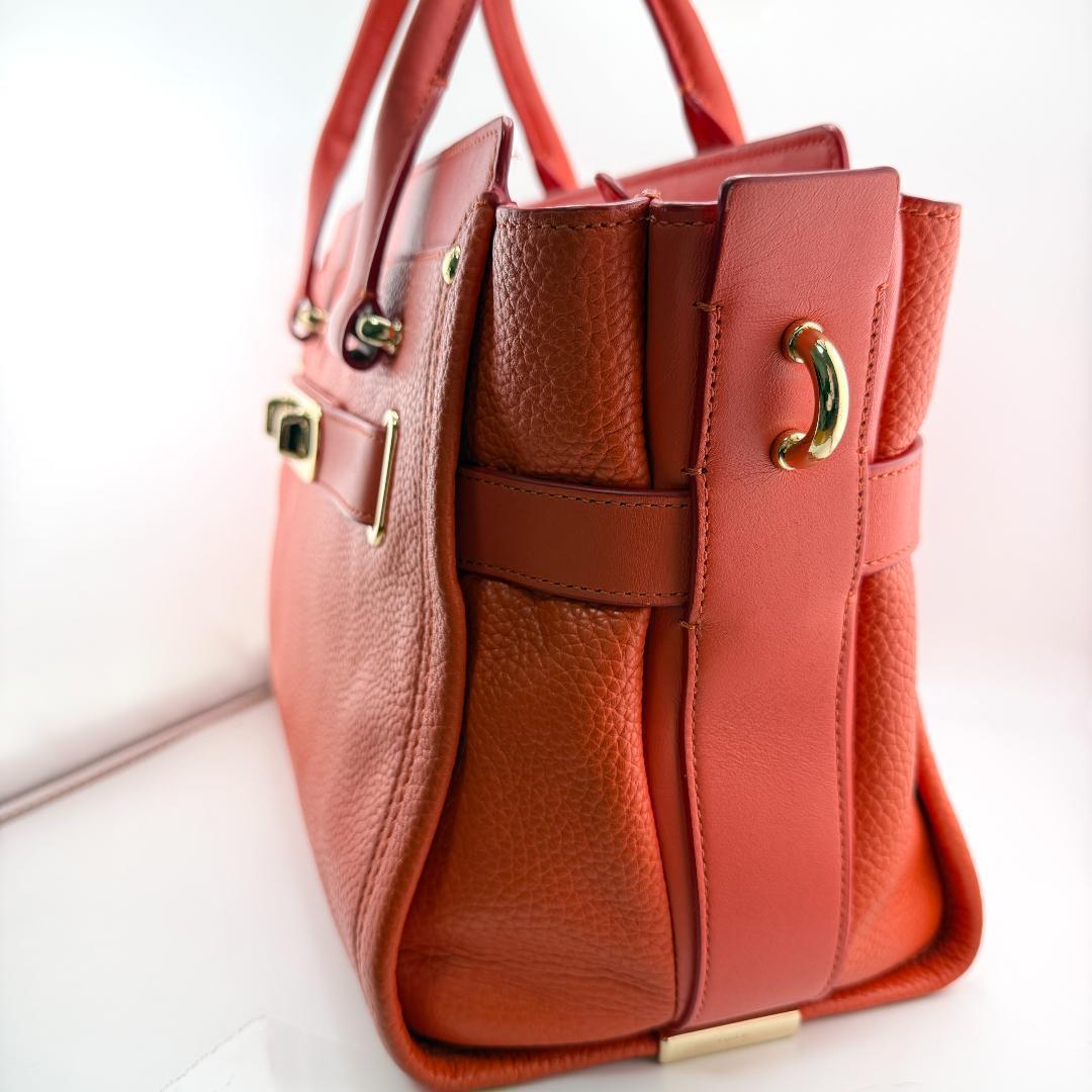 ✨希少✨ COACH コーチ　スワッガー　キャリーオール　ハンドバッグ　レザー — image 4