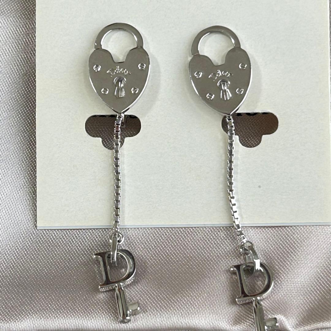 Christian Dior ハート キー/鍵モチーフ イヤリング — image 3