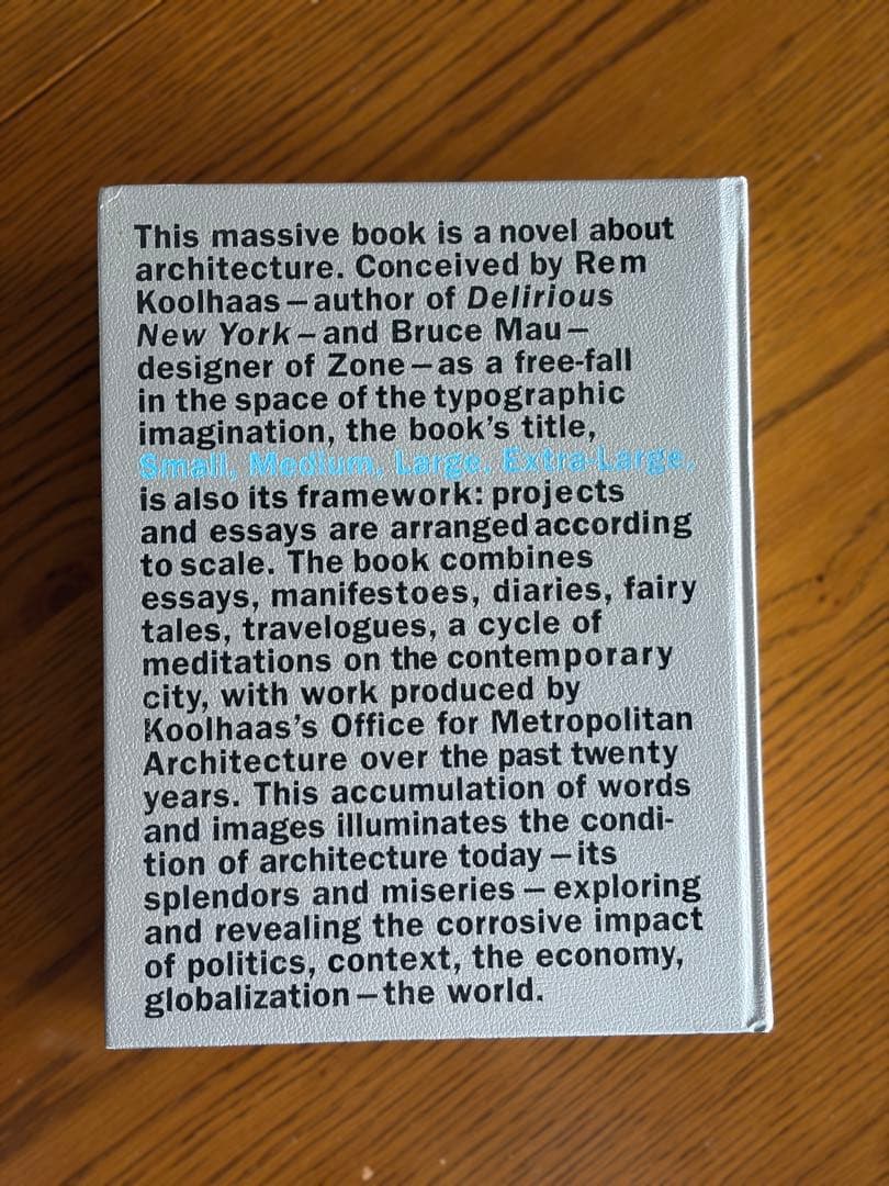 S,M,L,XL Rem Koolhaas, Bruce Mau — image 4
