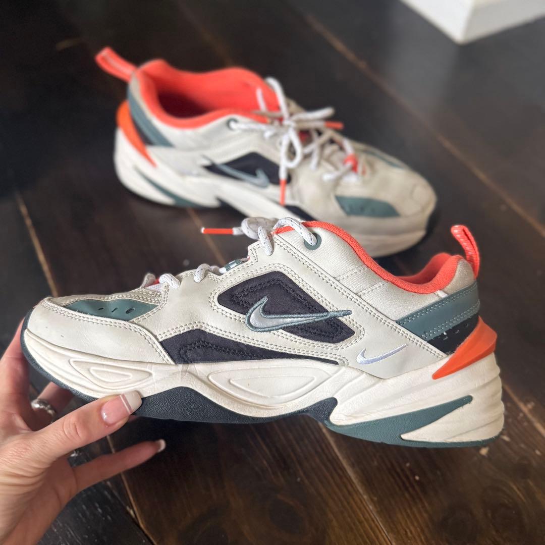 【美品✨】NIKE M2K テクノ スニーカー ホワイト オレンジ　27cm — image 5