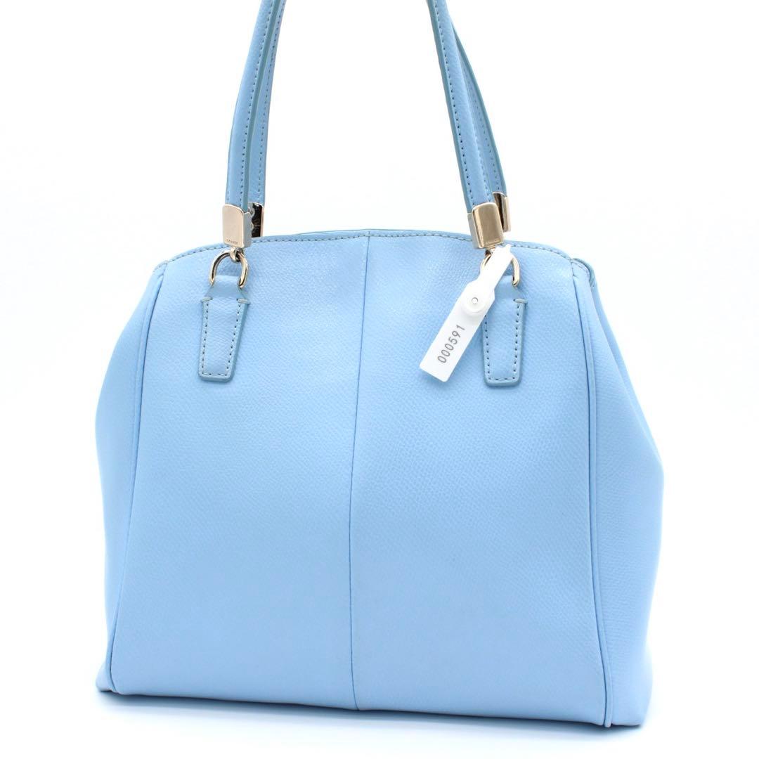 COACH ミネッタ ハンドバッグ 2way ショルダーバッグ ライトブルー — image 2