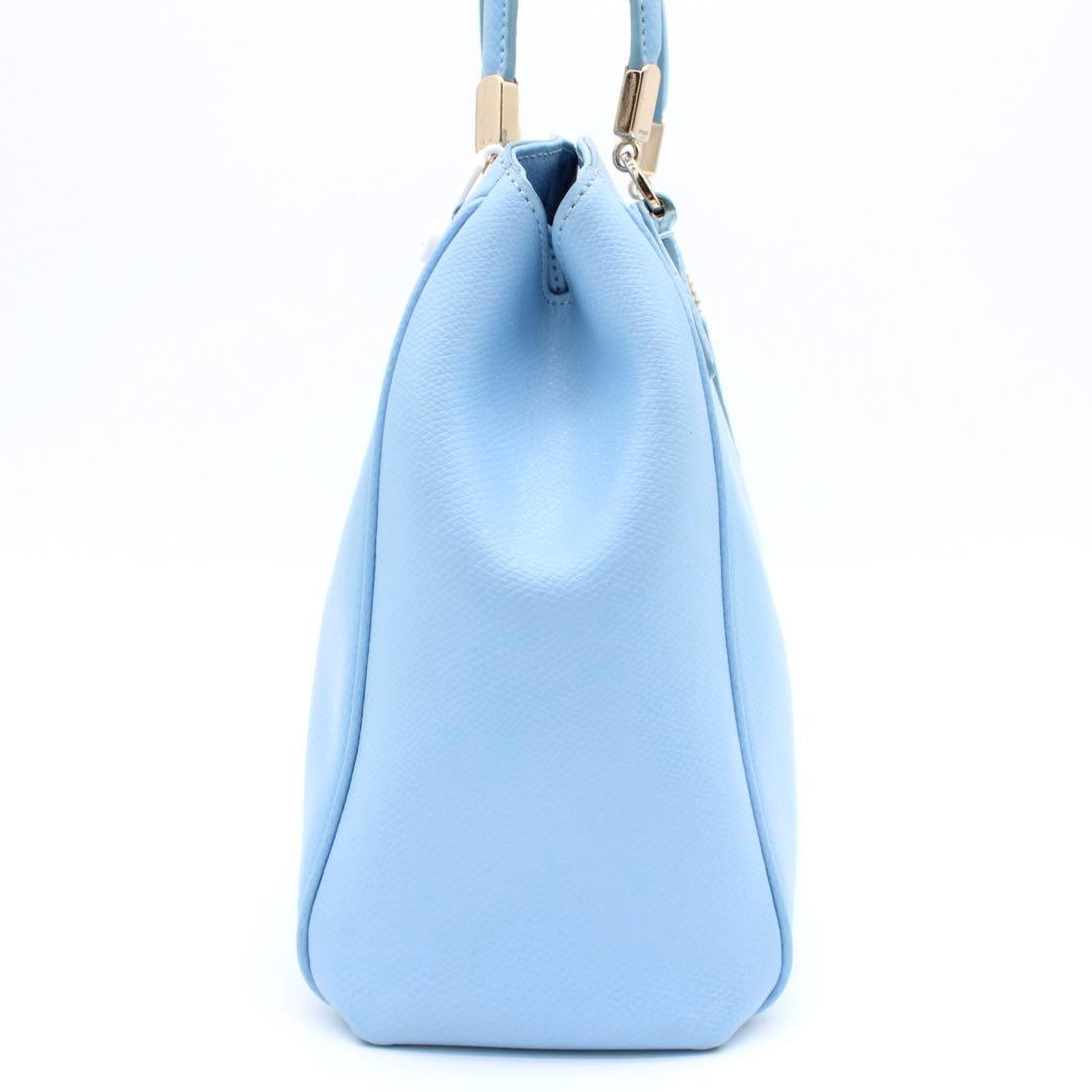 COACH ミネッタ ハンドバッグ 2way ショルダーバッグ ライトブルー — image 3