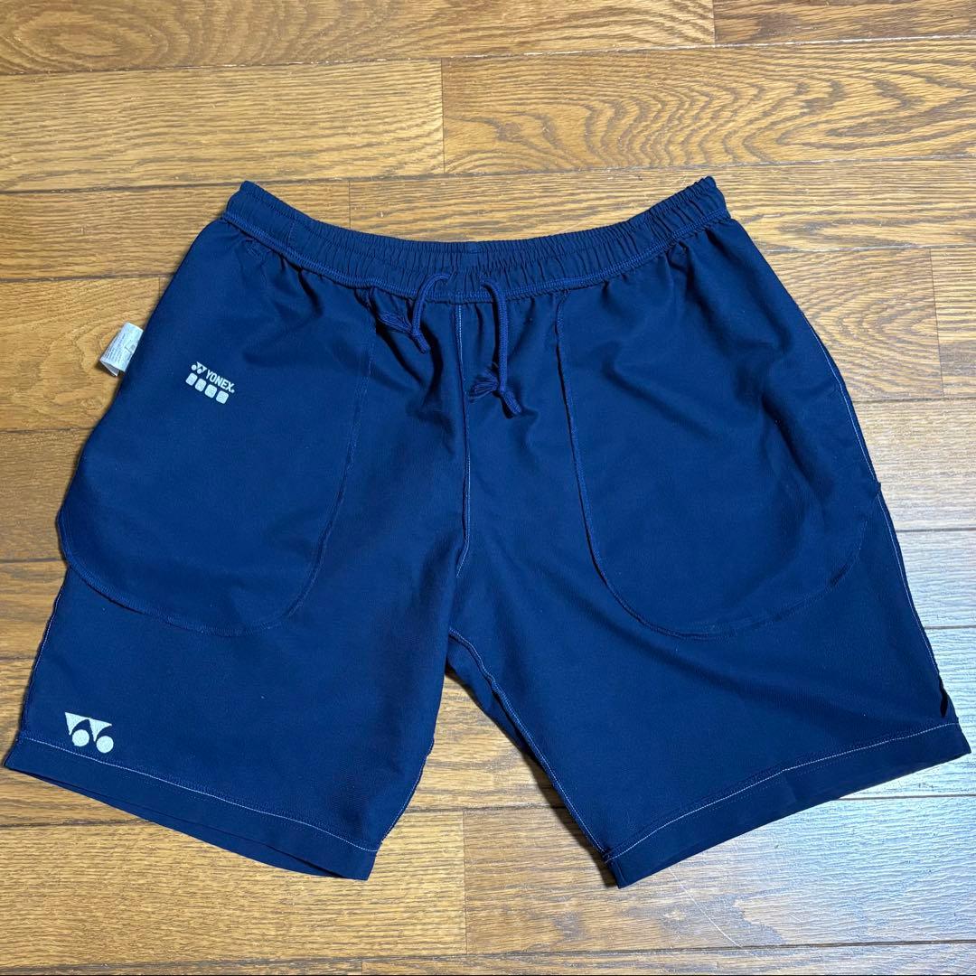 YONEX ヨネックス　ネイビー　ハーフパンツ　Ｏサイズ ソフトテニス — image 3