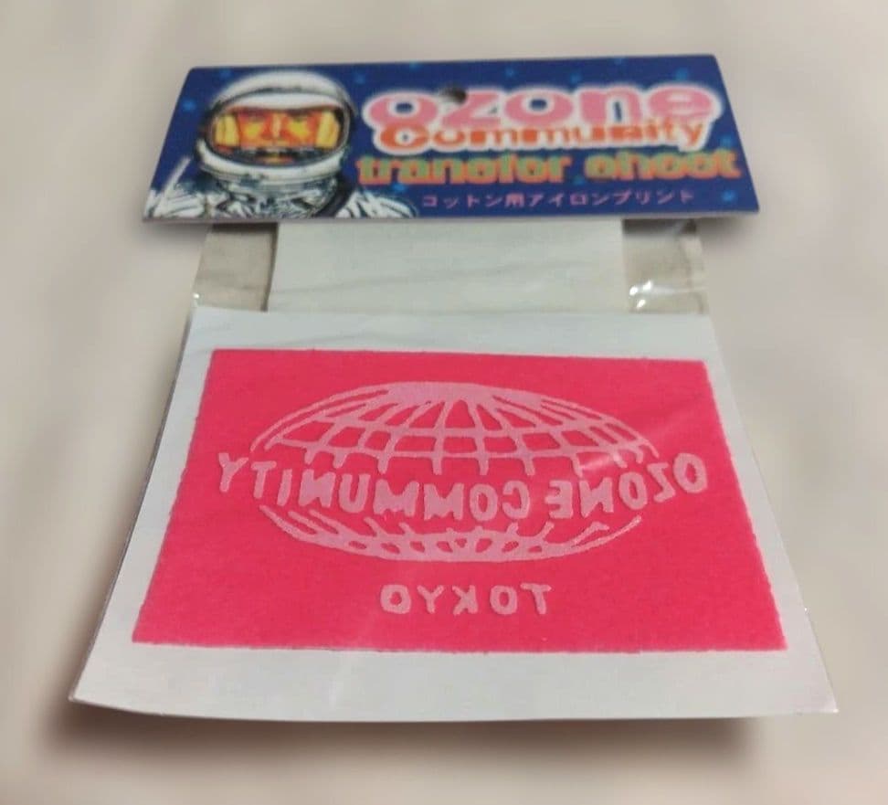 OZONE COMMUNITY アイロンプリント ピンク 非売品 レア — image 2