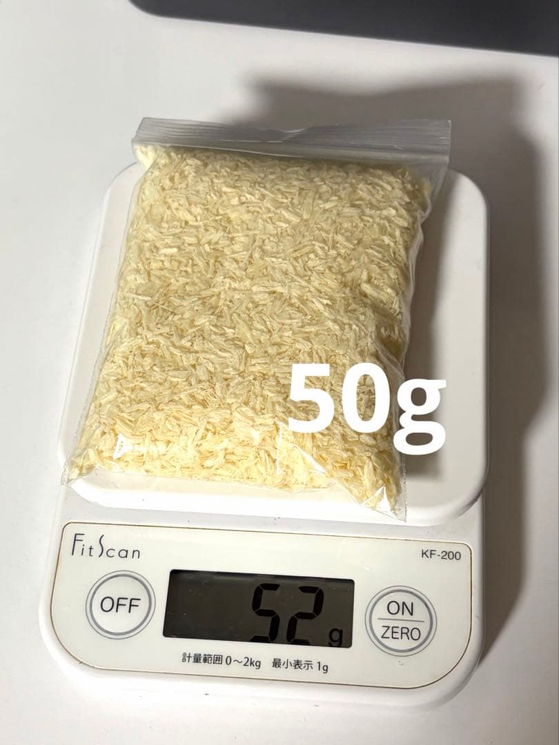 スクイーズ　フェイクパン粉 模造パン粉　白パン粉50gフレーク — image 2