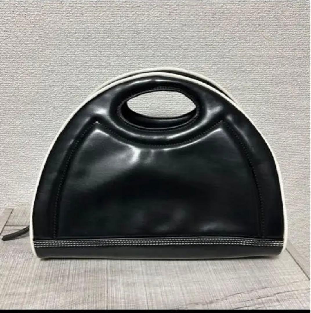 DIESEL ハンドバッグ ブラック ホワイト — image 2