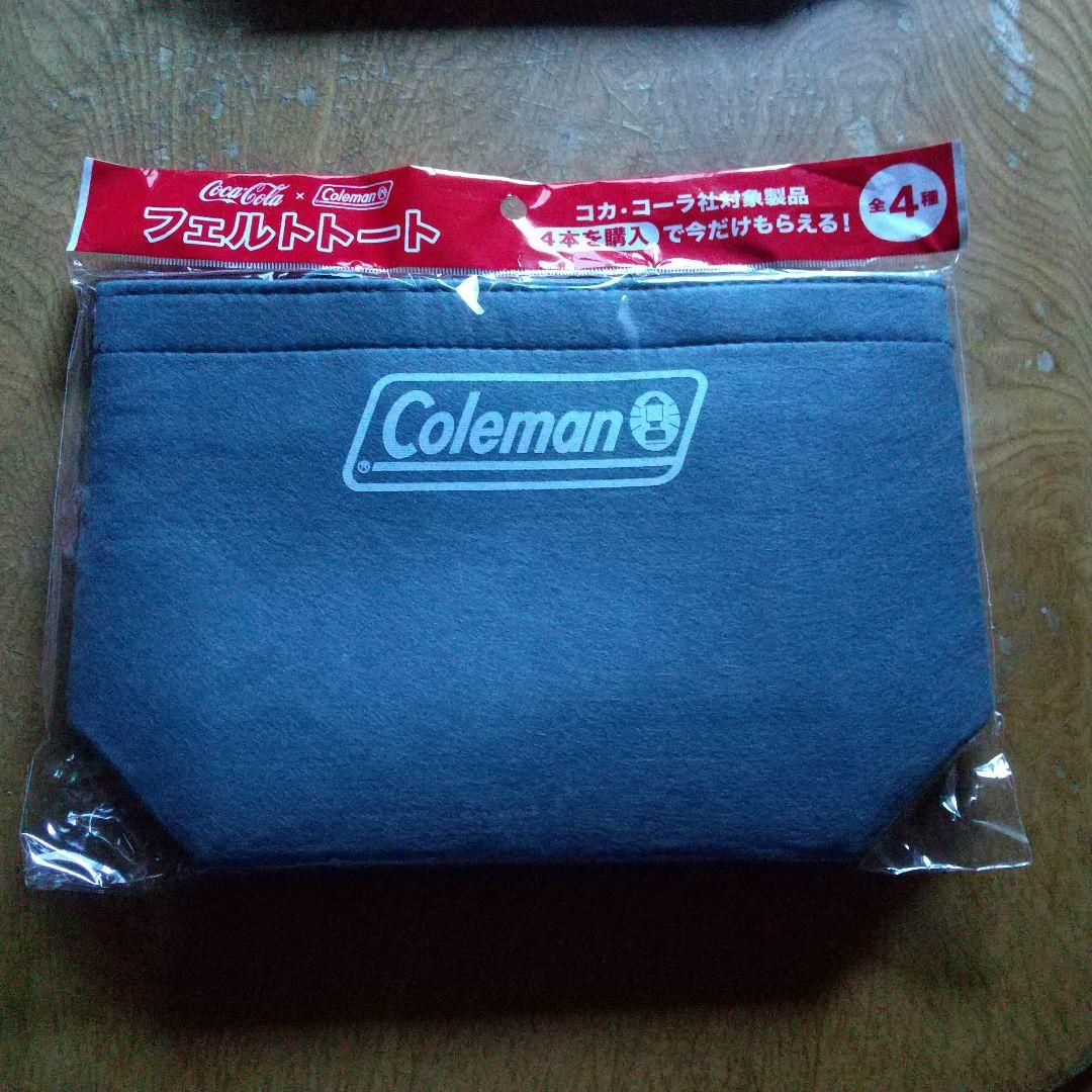 【限定非売品】Coleman×Coca-Cola フェルトトートバッグ2種 — image 2