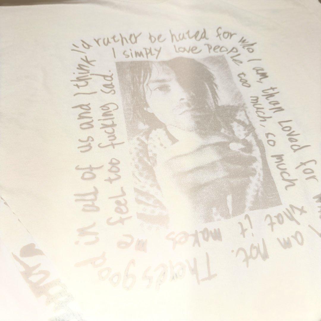 NIRVANA カートコバーンX-girl ロンT 白　長袖 — image 2
