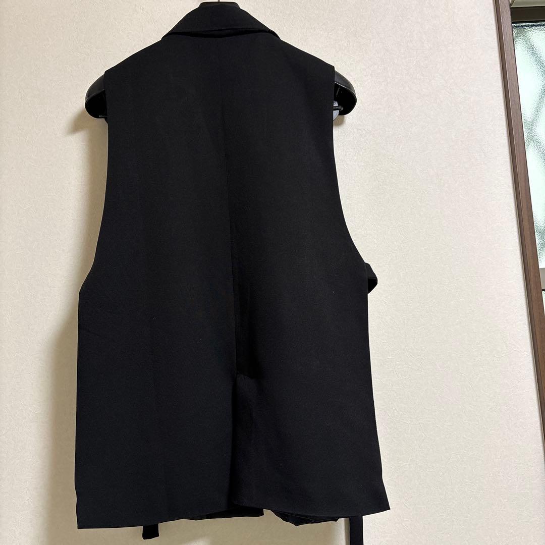 YGWM WOMAN ジレ　ベスト　Sサイズ ブラック — image 2