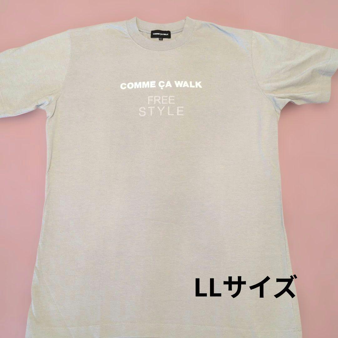 COMME CA WALK Tシャツ グレー LLサイズ — image 2