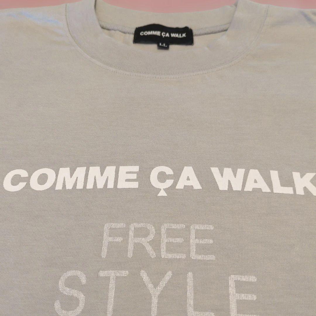 COMME CA WALK Tシャツ グレー LLサイズ — image 3