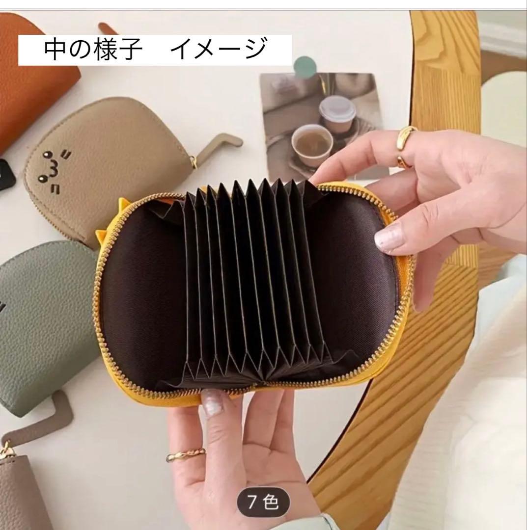 ★ブルーニャンコのカードケース★訳あり 　財布　小銭入れ　カードフォルダー　新品 — image 3