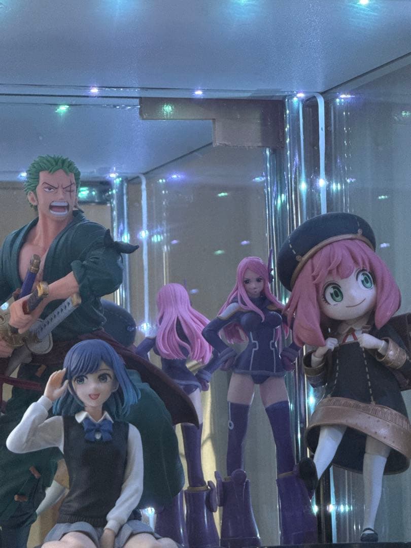 LED照明付き ガラスコレクションケース — image 5