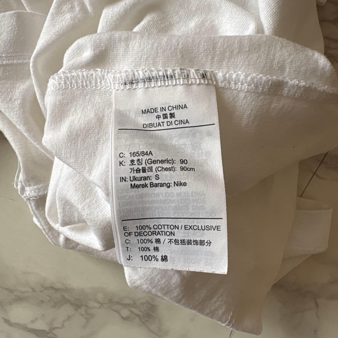 NIKE グラフィック Tシャツ ホワイト Sサイズ — image 4