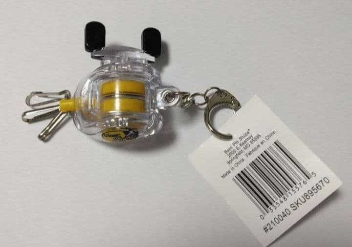 バスプロショップス　フィッシングリールキーチェーン — image 3