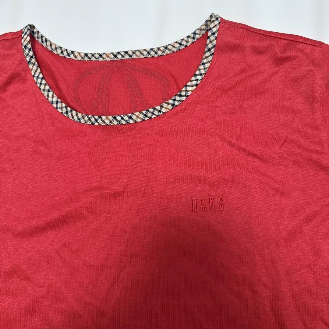 DAKS GOLF シャツ リボン L — image 4