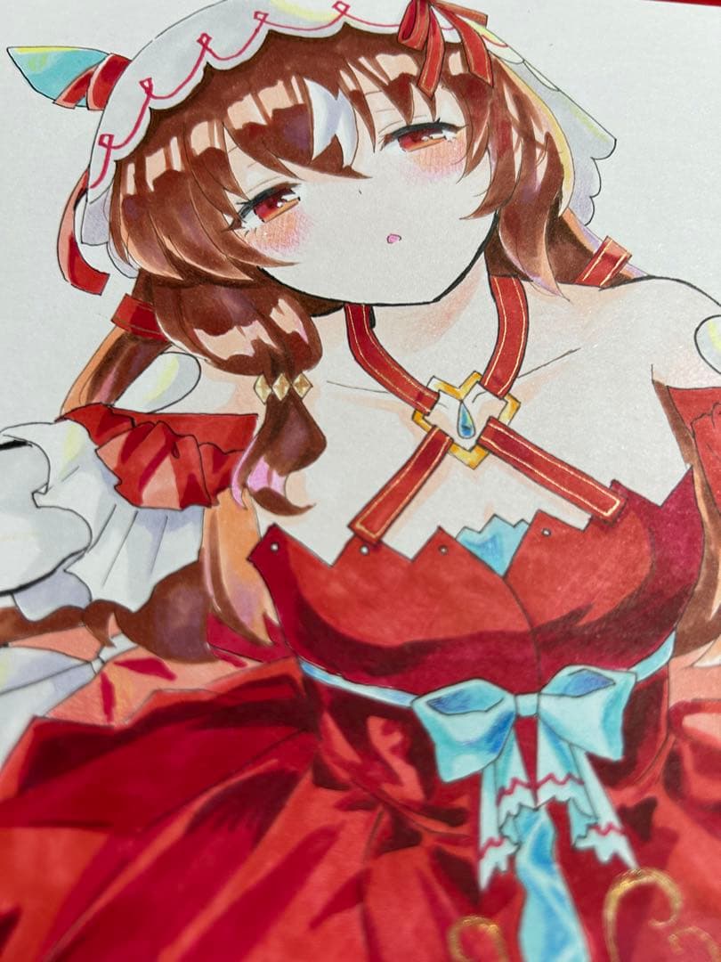 【中色紙】スティルインラブ 原画色紙 一点物 — image 2