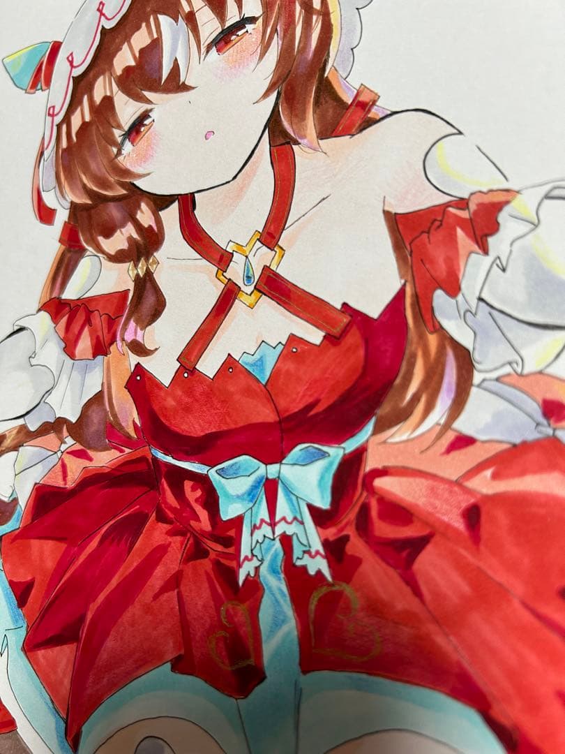 【中色紙】スティルインラブ 原画色紙 一点物 — image 3