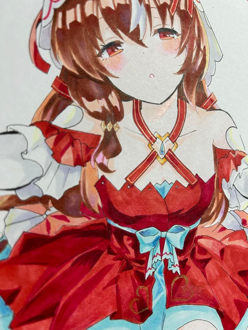 【中色紙】スティルインラブ 原画色紙 一点物 — image 4