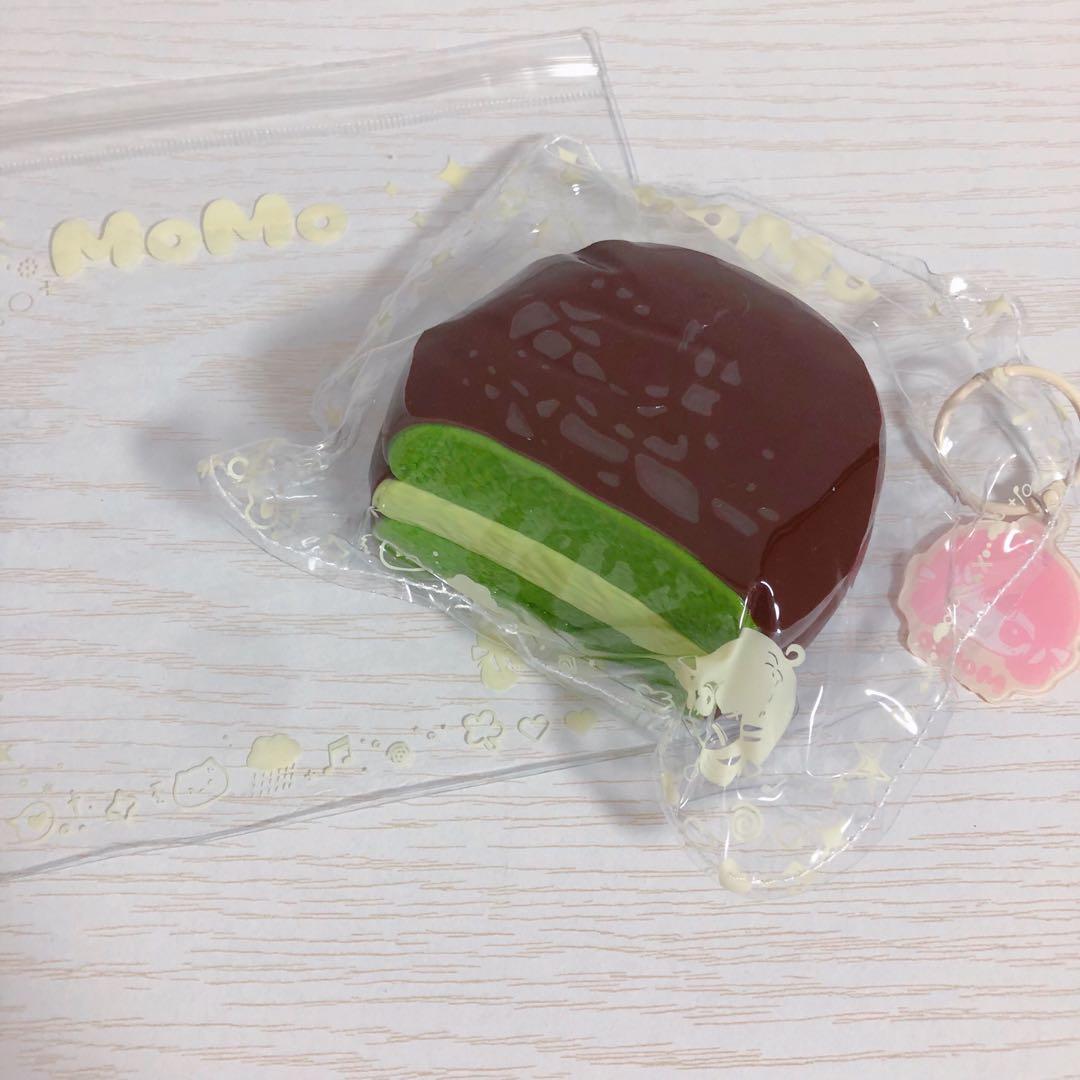本日発送 momo スクイーズ チョコパイ 抹茶 — image 2