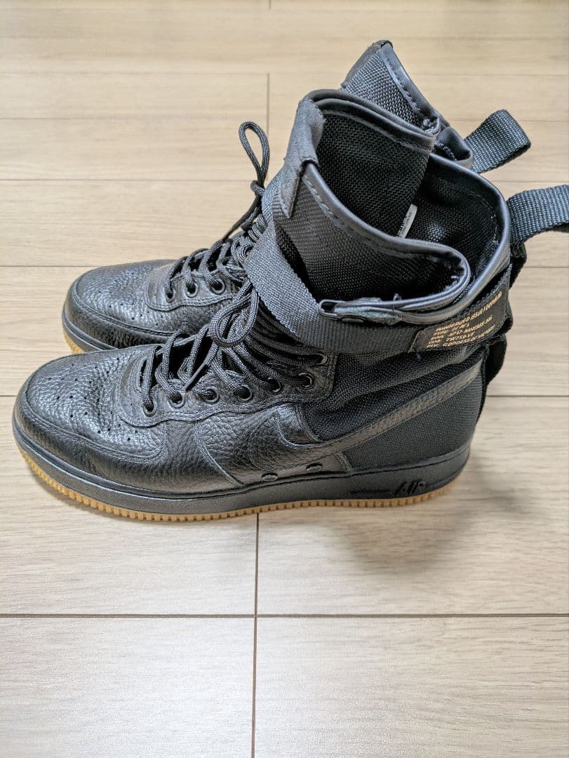 NIKE SF AF1 BK/GUM 27.0cm — image 2