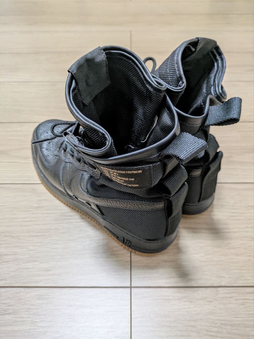 NIKE SF AF1 BK/GUM 27.0cm — image 3