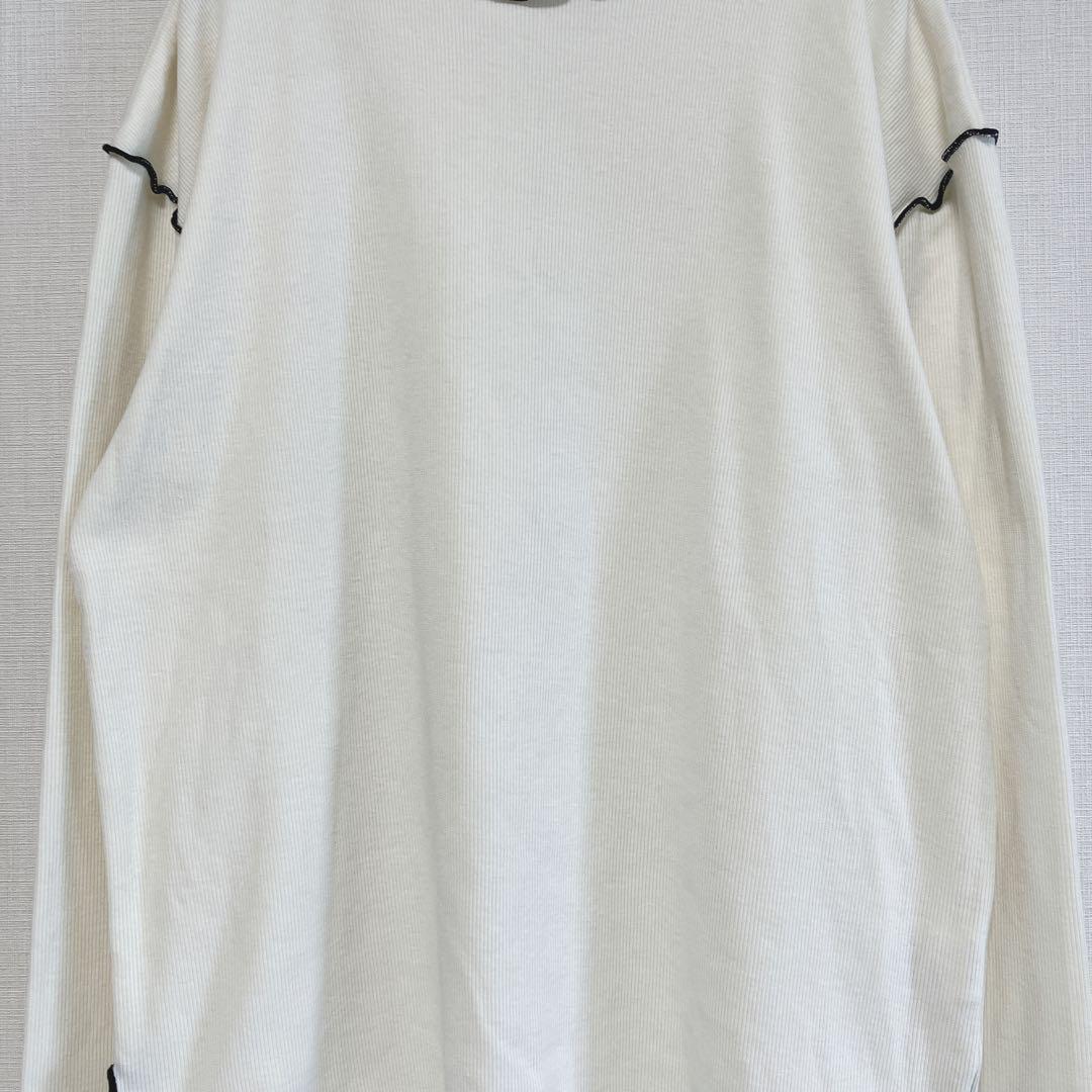sweet fleur 長袖Tシャツ　カットソー　ホワイト　L — image 4