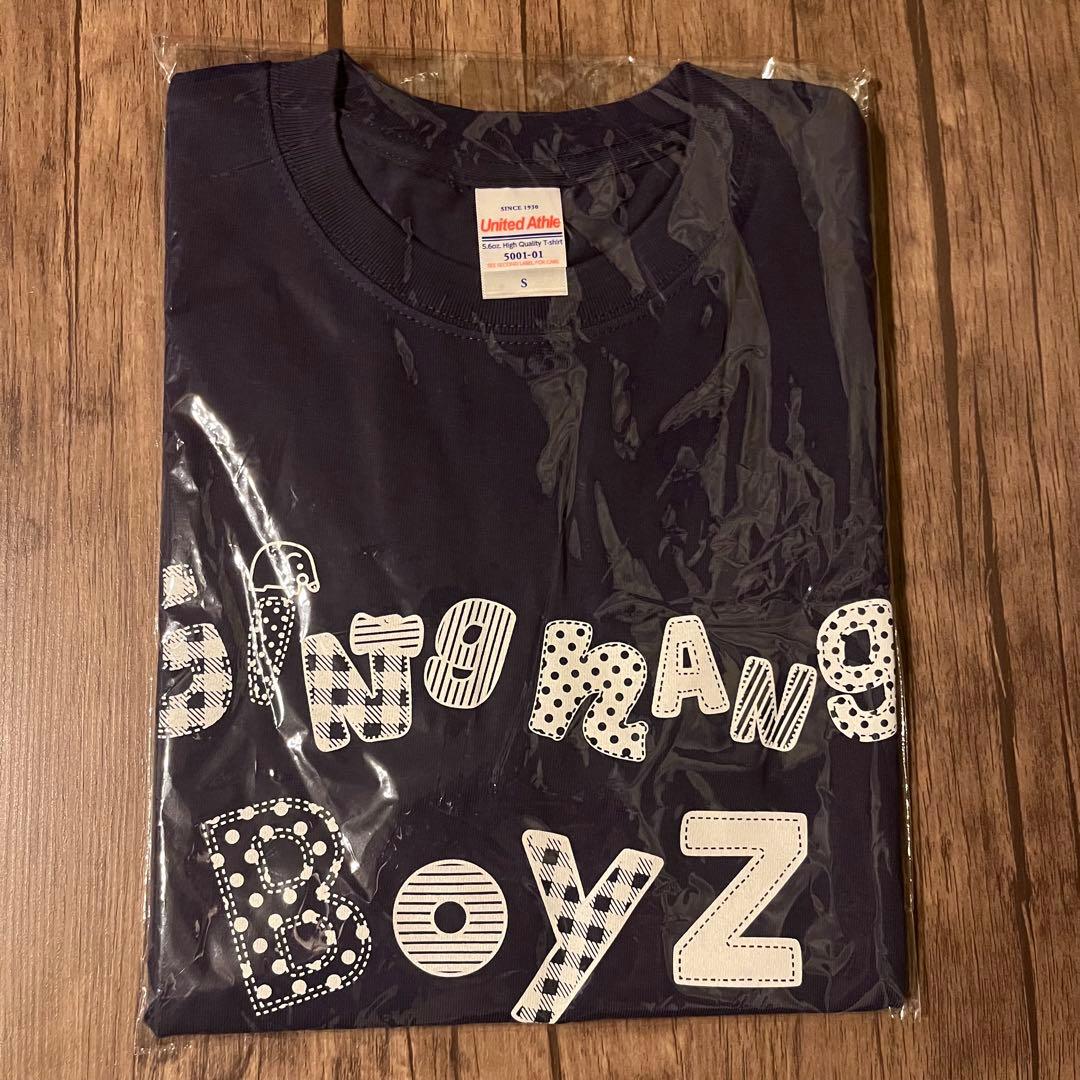 銀杏BOYZ Tシャツ tee logo ロゴ ネイビー S サイズ — image 2