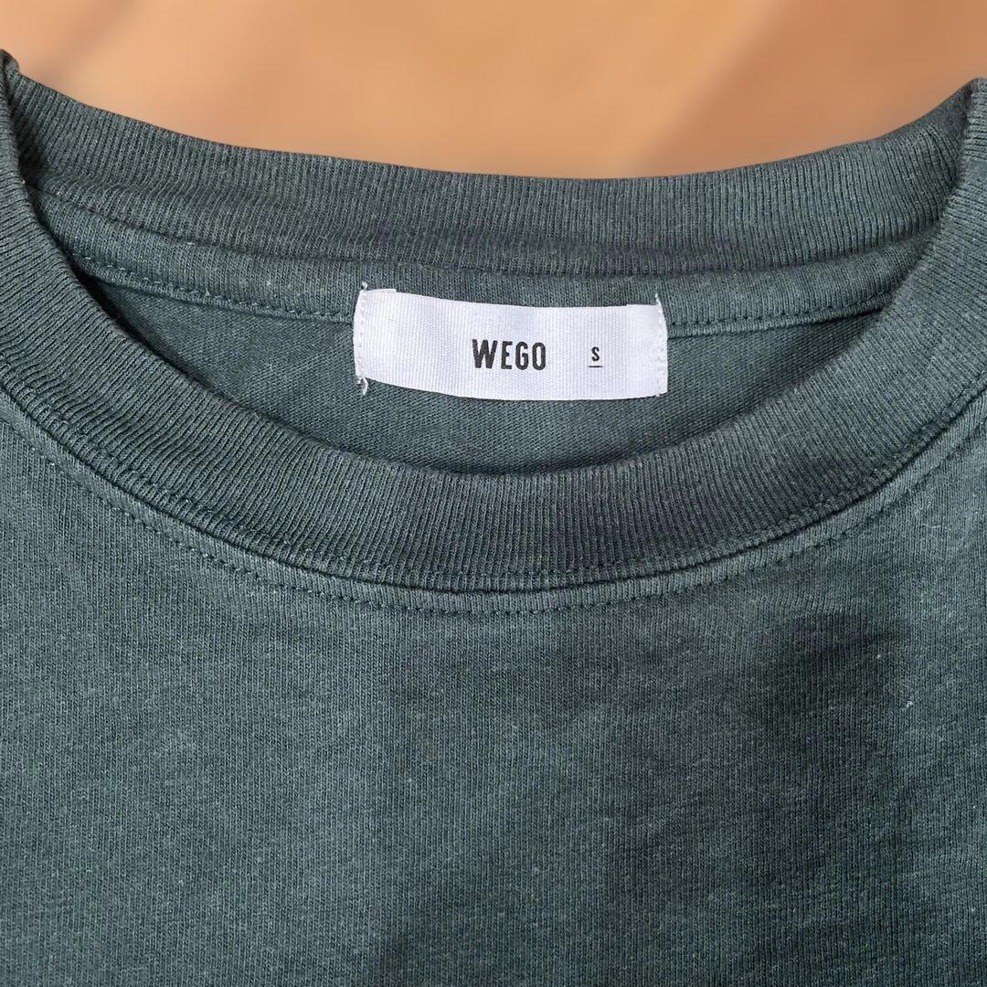 WEGO EHRLICH刺繍 Tシャツ S ダークグリーン【WEGO】 — image 2