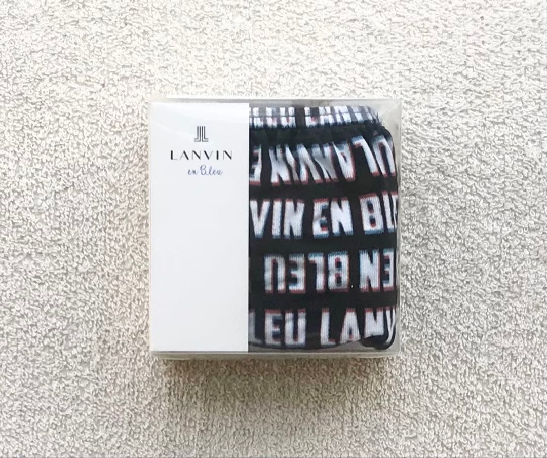 LANVIN en Bleu ビキニ ブリーフ Mサイズ 英字 ブラック — image 3
